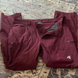 Women's Burgundy FirstAscent Pants